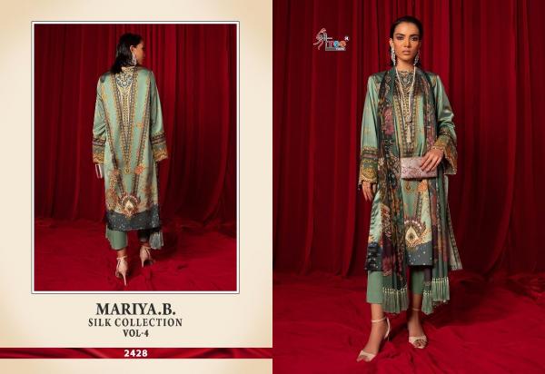 Shree Mariya B Silk Collection 4 Silk Pakistani Salwar Kameez